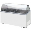Vitrina frigorifica inghetata Klimaitalia ICE 8, capacitate 414 l, temperatura -13 / -23°C, alb