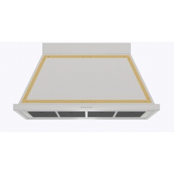 Hota decorativa Lofra Dolcevita 90 , 90 cm, 1 motor, 4 viteze, 800 m3/h, inox