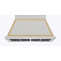 Hota decorativa Lofra Dolcevita 90 , 90 cm, 1 motor, 4 viteze, 800 m3/h, inox