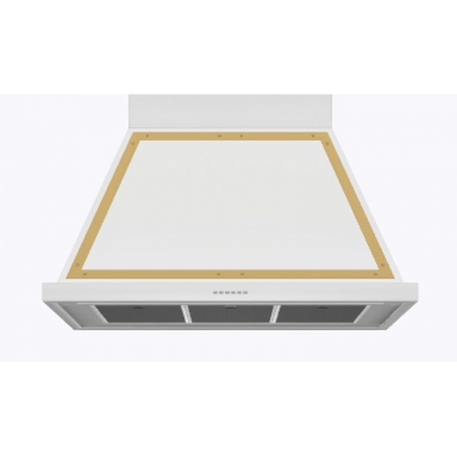 Hota decorativa Ilve Nostalgie ABN100,100 cm, 1 motor, 4 viteze, 750 m3/h, clasa A, alb