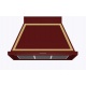 Hota decorativa Ilve Nostalgie ABN100,100 cm, 1 motor, 4 viteze, 750 m3/h, clasa A, rosu burgundy