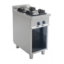 Aragaz profesional pe gaz Casta Easy 900 E9/KUG2BA cu 2 arzatoare