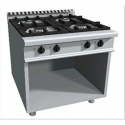 Aragaz profesional pe gaz Casta Easy 900 E9/CUG4BA cu 4 arzatoare