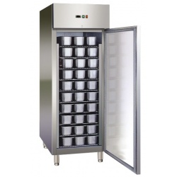 Congelator inghetata Klimaitalia Cream 990 BT, capacitate 680 l, temperatura -14 / -22°C, argintiu