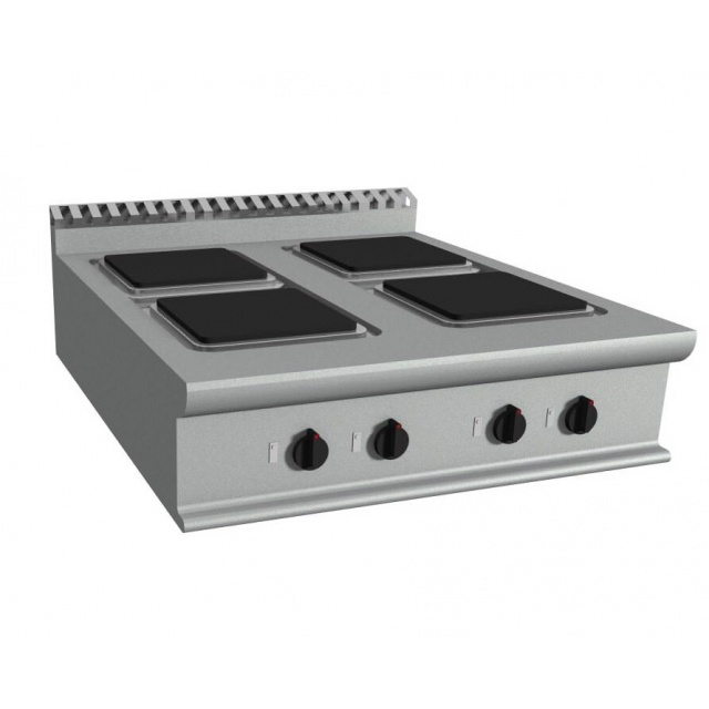 Aragaz profesional electric Casta Easy 900 E9/CQE4BB cu 4 arzatoare
