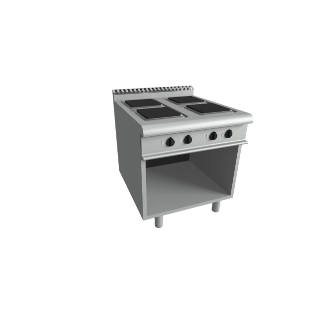 Aragaz profesional electric Casta Easy 900 E9/CQE4BA cu 4 arzatoare