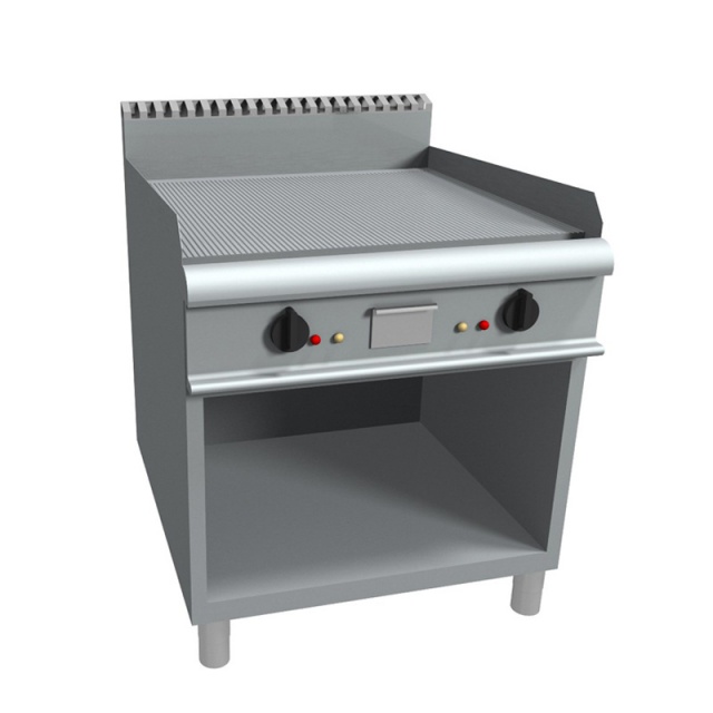 Aragaz profesional pe gaz Casta Easy 900 E9/FTG4BAR cu suprafata striata