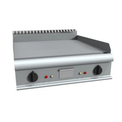 Aragaz profesional electric Casta Easy 900 E9/FTE4BBR cu suprafata striata