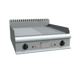 Aragaz profesional electric Casta Easy 900 E9/FTE4BBM cu suprafata neteda/striata