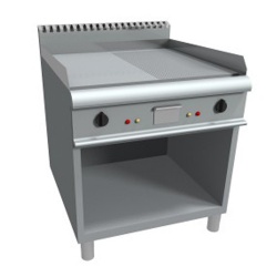 Aragaz profesional electric Casta Easy 900 E9/FTE4BAM cu suprafata neteda/striata