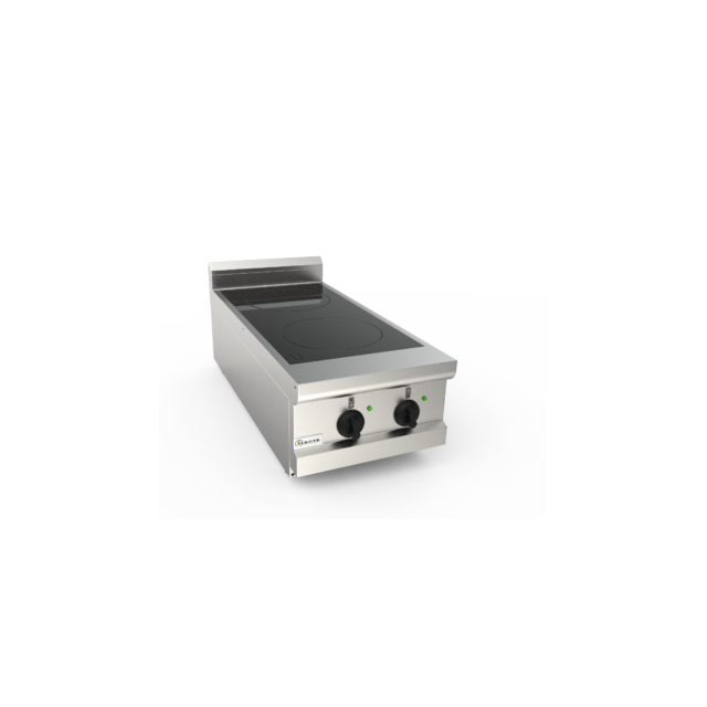 Aragaz profesional electric Casta Lady L9/CUI2LBB cu 2 arzatoare cu inductie