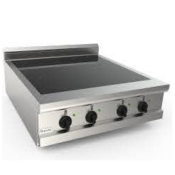 Aragaz profesional electric Casta Lady L9/CUI4LBB cu 4 arzatoare cu inductie