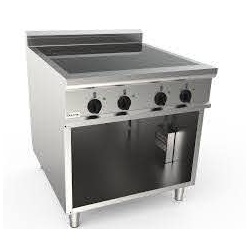 Aragaz profesional electric Casta Lady L9/CUI4LBA cu 4 arzatoare cu inductie