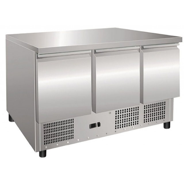 Masa rece salate Klimaitalia SALADETTE S 903 TOP, capacitate 249 l, temperatura +2 / +8 °C, argintiu