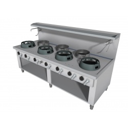 Masina de gatit electric Casta Etnic CC/07 cu 7 arzatoare