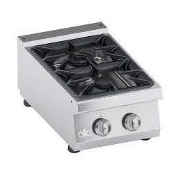 Aragaz profesional pe gaz, Ata Italia K7GCU05TT cu 2 arzatoare