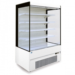 Vitrina frigorifica supermarket Tecfrigo Space Plus 201.1, 2990 W, lungime 193.5 cm, +2/+4, alb
