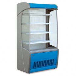 Vitrina frigorifica supermarket Tecfrigo Predator 90.1, 1380 W, lungime 88.6 cm, +2/+4, albastru