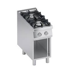 Araga profesional pe gaz, Ata Italia K4GCUP05VV cu 2 arzatoare si suport deschis