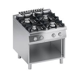 Araga profesional pe gaz, Ata Italia K4GCUP10VV cu 4 arzatoare cu suport deschis