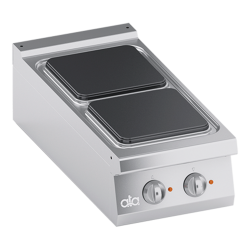 Aragaz profesional electric, Ata Italia K4ECUP05TT cu 2 arzatoare