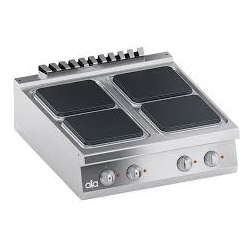 Aragaz profesional electric, Ata Italia K4ECUP10TT cu 4 arzatoare