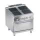 Aragaz profesional electric, Ata Italia K4ECUP10FF cu 4 arzatoare si cuptor electric Aragaz profesional electric, Ata Italia K4ECUP10FF cu 4 arzatoare si cuptor electric
