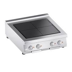 Aragaz profesional electric, Ata Italia K4ERUP10TT cu 4 arzatoare