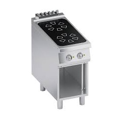 Aragaz profesional electric, Ata Italia K4ECIP05VV cu 2 arzatoare cu suport deschis