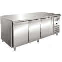 Masa rece Klimaitalia CAX 3110 TN (2x1/2), capacitate 309 l, temperatura -2 / +8 °C, argintiu