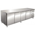 Masa rece Klimaitalia CAX 4100 TN - GN1/1, capacitate 412 l, temperatura -2 / +8 °C, argintiu