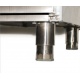 Masa rece Klimaitalia CAX 4150 TN (6x1/3), capacitate 412 l, temperatura -2 / +8 °C, argintiu