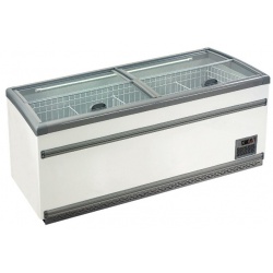 Congelator orizontal Klimaitalia Igloo 25, capacitate 766 l, temperatura -18/-21°C, alb
