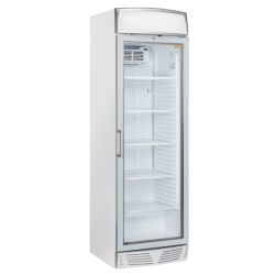Vitrina frigorifica Cool Wise TKG 390 C, Capacitate 350 L, 1 zona de temperatura +1° ~ +12°C, Alb