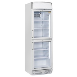 Vitrina frigorifica Cool Wise TMG 390 C, Capacitate 350 L, 1 zona de temperatura +1° ~ +12°C, Alb