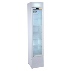 Vitrina frigorifica Cool Wise DC 105W, Capacitate 105 L, 1 zona de temperatura 0° ~ +10°C, Alb