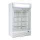 Vitrina frigorifica Cool Wise DC 1000S, Capacitate 1000 L, 1 zona de temperatura +1° ~ +10°C, alb