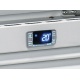 Vitrina frigorifica Cool Wise DC 1000S, Capacitate 1000 L, 1 zona de temperatura +1° ~ +10°C, alb