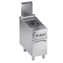 Friteuza pe gaz , Ata Italia K4GFEP0522N cu o cuva dubla 22 l si control electronic