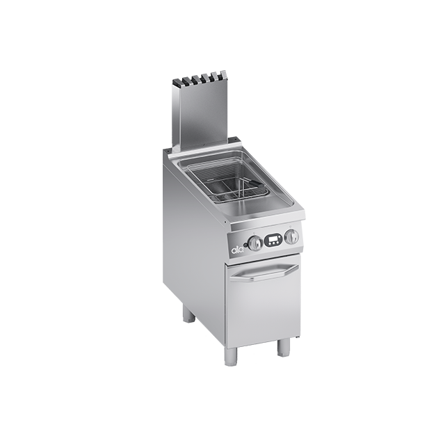 Friteuza pe gaz , Ata Italia K4GFEP0522N cu o cuva dubla 22 l si control electronic