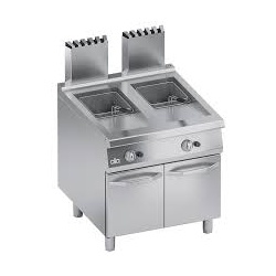Friteuza pe gaz , Ata Italia K4GFGS1020E cu 2 cuve 20+20l