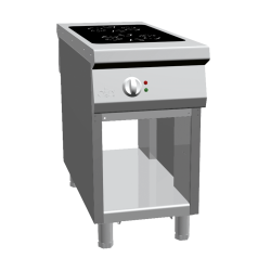 Aragaz profesional electric, Ata Italia K1ECI05VV cu 2 arzatoare cu inductie cu spatiu deschis