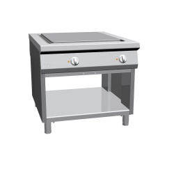 Aragaz profesional electric, Ata Italia K1ETP10VV cu dulap deschis