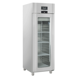 Vitrina frigorifica Cool Wise DC 368, capacitate 300 L, 1 zona de temperatura +1° ~ +10°C, negru