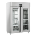 Vitrina frigorifica Cool Wise DC 368, capacitate 300 L, 1 zona de temperatura +1° ~ +10°C, negru
