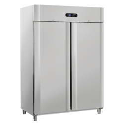 Frigider profesional Cool Head QPC 1640, cu 2 usi, capacitate 1105 L, temperatura +2°C/ +8°C , inox