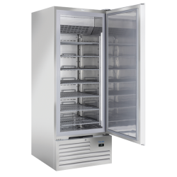 Vitrina frigorifica Cool Wise DC 368, capacitate 300 L, 1 zona de temperatura +1° ~ +10°C, negru
