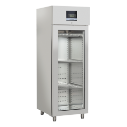 Vitrina frigorifica Cool Wise DC 368, capacitate 300 L, 1 zona de temperatura +1° ~ +10°C, negru