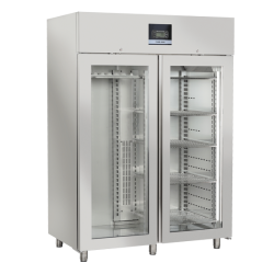 Vitrina frigorifica maturare carne, Cool Head QM 1500, cu 2 usi, capacitate 1500 L, temperatura -2°C/ +5°C, inox