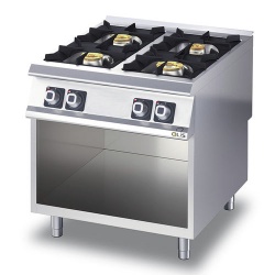 Masina de gatit pe gaz Otis D74/10 CG cu 4 arzatoare